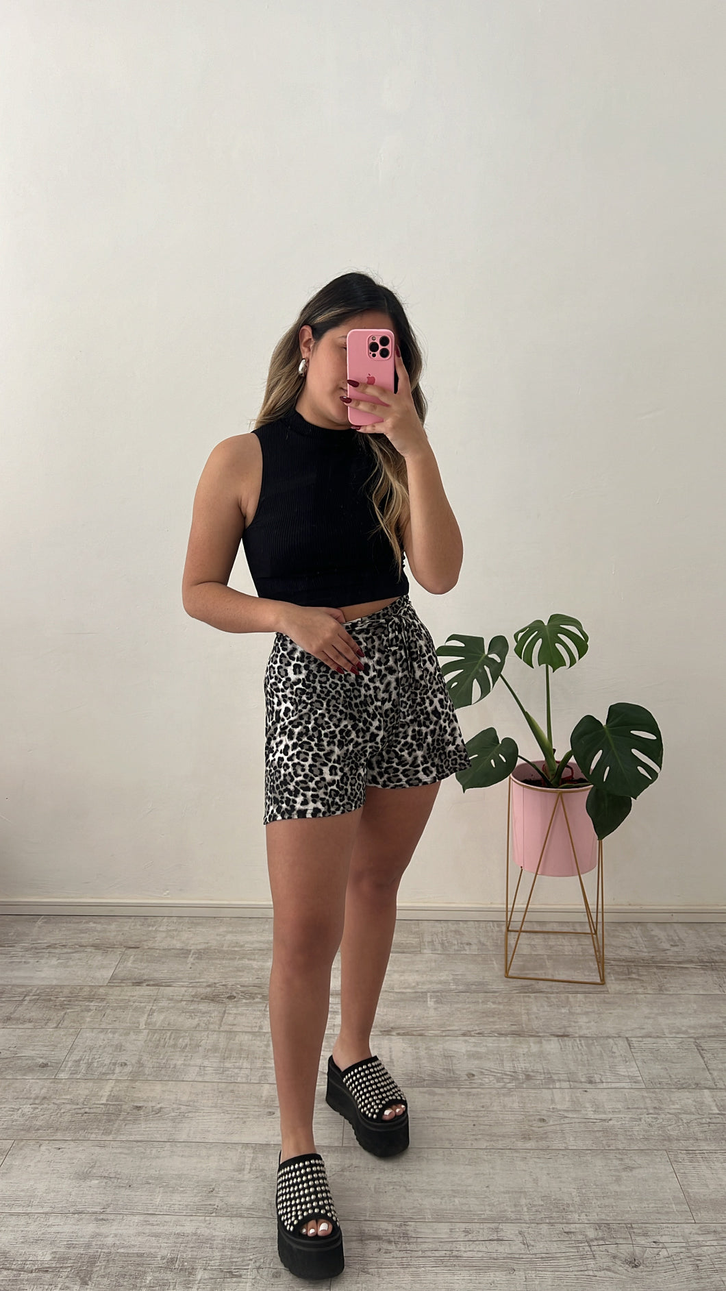 Short Sofia Gris